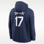 Shohei Ohtani Los Angeles Dodgers Club Men's Nike MLB Pullover Hoodie