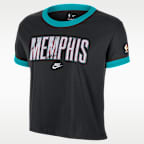 Memphis Grizzlies Essential Hardwood Classics Women's Nike NBA T-Shirt