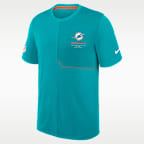 Playera Nike Dri-FIT NFL para hombre Miami Dolphins Sideline Coach