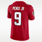 Jersey Nike Dri-FIT de la NFL Limited para hombre Michael Penix Jr. Atlanta Falcons