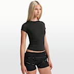 NikeSKIMS Ribbed Seamless Women's Short-Sleeve Top