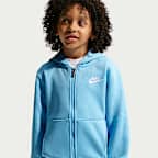 Conjunto de 2 piezas Club de cierre completo para niños talla pequeña Nike