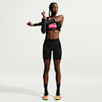 Dámské 18cm běžecké kraťasy Nike Swift Dri-FIT s vysokým pasem