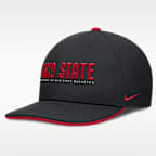 Ohio State On-Field Club Men's Nike Dri-FIT College Adjustable Hat