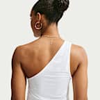 Camiseta de tirantes ajustada de un solo hombro para mujer Nike Sportswear