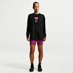 Nike After Dark Tour Women's Dri-FIT Oversized Long-Sleeve Running T-Shirt