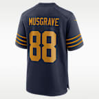 Luke Musgrave Green Bay Packers Men's Nike NFL Game Jersey