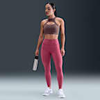 Nike Universa Women's High-Waisted 7/8 Leggings with No Front Seam