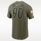 T.J. Watt Pittsburgh Steelers Salute To Service Men’s Nike NFL T-Shirt