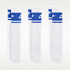 Κάλτσες μεσαίου ύψους Nike Everyday Elevated (τρία ζευγάρια)