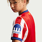 Atlético Madrid 2026/27 Stadium Home Older Kids' Nike Dri-FIT Football Replica Shirt