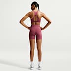 Nike Universa Women's High-Waisted 5" Biker Shorts with No Front Seam