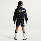 Shorts de futbol Nike Dri-FIT Academy Erling Haaland para niños talla grande