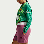 Nike Studio Fleece Medium Weight középmagas szabású női rövidnadrág