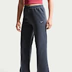 Nike Sportswear Studio Fleece Girls' Open-Hem Pants