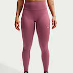 Leggings i fullängd Nike One Seamless Front med hög midja för kvinnor