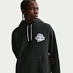 Sweat à capuche en tissu Fleece Nike Solo Swoosh pour Homme