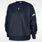 Cleveland Cavaliers Hardwood Classics Women's Nike NBA Phoenix Fleece Premium Crewneck Sweatshirt