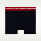 나이키 키즈 메탈릭 웨이스트밴드 복서 브리프(3팩)