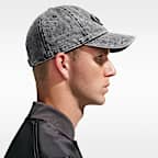 나이키 클럽 언스트럭처 데님 패치 캡