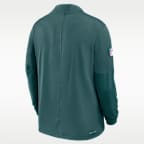 Philadelphia Eagles Feel The Pressure Men's Nike Dri-FIT NFL 1/2-Zip Top