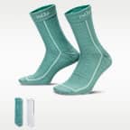 Chaussettes mi-mollet légères Nike Everyday Plus pour femme (2 paires)