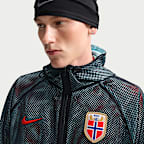 Veste de foot nationale Nike Dri-FIT Norvège pour homme
