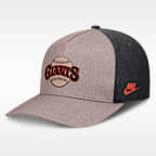 Gorra Nike de la MLB ajustable con estructura A-Frame para hombre San Francisco Giants Cooperstown Rise
