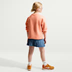 Nike Sportswear Club Fleece Big Kids' (Girls') Crew Sweatshirt