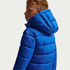 Chamarra acolchada All Day Play para niños talla pequeña Nike Sportswear