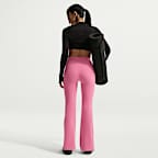 Nike Zenvy Women's High-Waisted Flared Leggings with No Front Seam