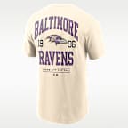 Playera Nike de la NFL para hombre Baltimore Ravens Essential Vintage Mod