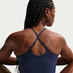 Nike One Women's Medium-Support Padded Adjustable Sports Bra Tank Top