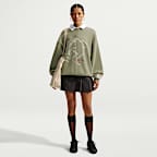 Nike Studio Fleece Medium Weight Women's Oversized Crew
