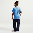 Playera para niños talla grande Nike Sportswear