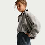 Falda de French Terry para niña talla grande Nike Sportswear Studio Fleece