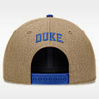 Duke Primetime Rise Men's Nike Dri-FIT College Trucker Adjustable Hat