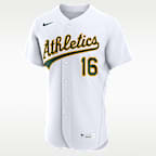 Jersey Nike de la MLB Authentic para hombre Nick Kurtz Athletics 2025 MLB Awards Gold Batterman