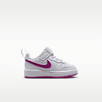 Tenis para bebé e infantil Nike Court Borough Low Recraft