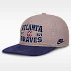 Atlanta Braves Cooperstown Pro Men's Nike MLB A-Frame Adjustable Hat