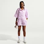 Nike Sportswear Chill Poplin Women's Loose Mid-Rise Stripe Shorts
