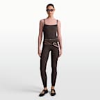 NikeSKIMS Ribbed Seamless Women's High-Waisted 26" Leggings