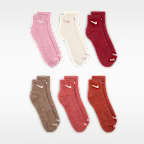 Calcetines al tobillo de entrenamiento Nike Everyday Plus Cushioned (6 pares)