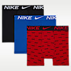Ropa interior estampada para niños talla grande (paquete de 3) Nike Dri-FIT Essentials