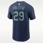 Cal Raleigh Seattle Mariners Men's Nike MLB T-Shirt