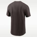 Cleveland Browns Primetime Wordmark Essential Men's Nike NFL T-Shirt