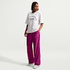 Pants de tiro medio con dobladillo abierto para mujer Nike Sportswear Classic