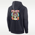 San Diego Padres Authentic Collection City Connect Men's Nike Therma MLB Pullover Hoodie