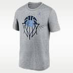 Playera universitaria Nike Dri-FIT para hombre North Carolina Legend Basketball Icon