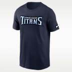 Tennessee Titans Primetime Wordmark Essential Men's Nike NFL T-Shirt
